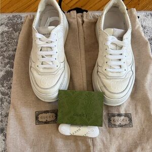 Gucci White Sneakers EU 36